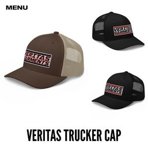 VERITAS GARMENTS EMBROIDERED Trucker Cap